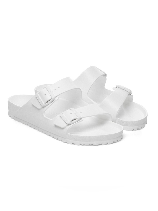 Birkenstock Shoes - Birkenstock Arizona Essentials EVA Sandals White 39 8-8.5